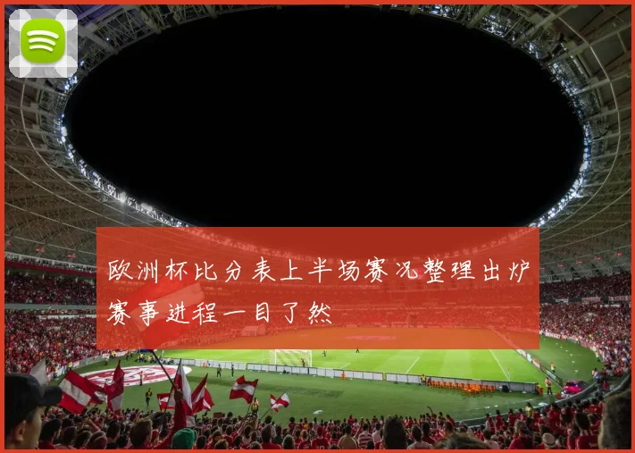 欧洲杯比分表上半场赛况整理出炉赛事进程一目了然